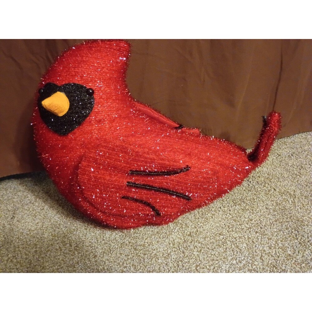 Large Red Cardinal Holiday Or Everyday 16 X 13